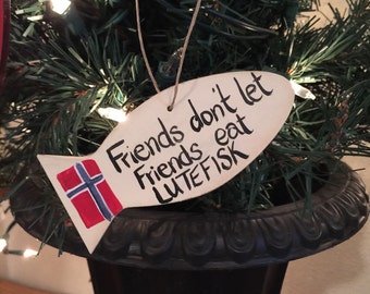 Lutefisk ornament