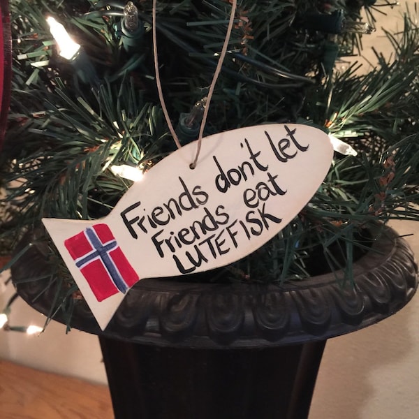 Lutefisk ornament