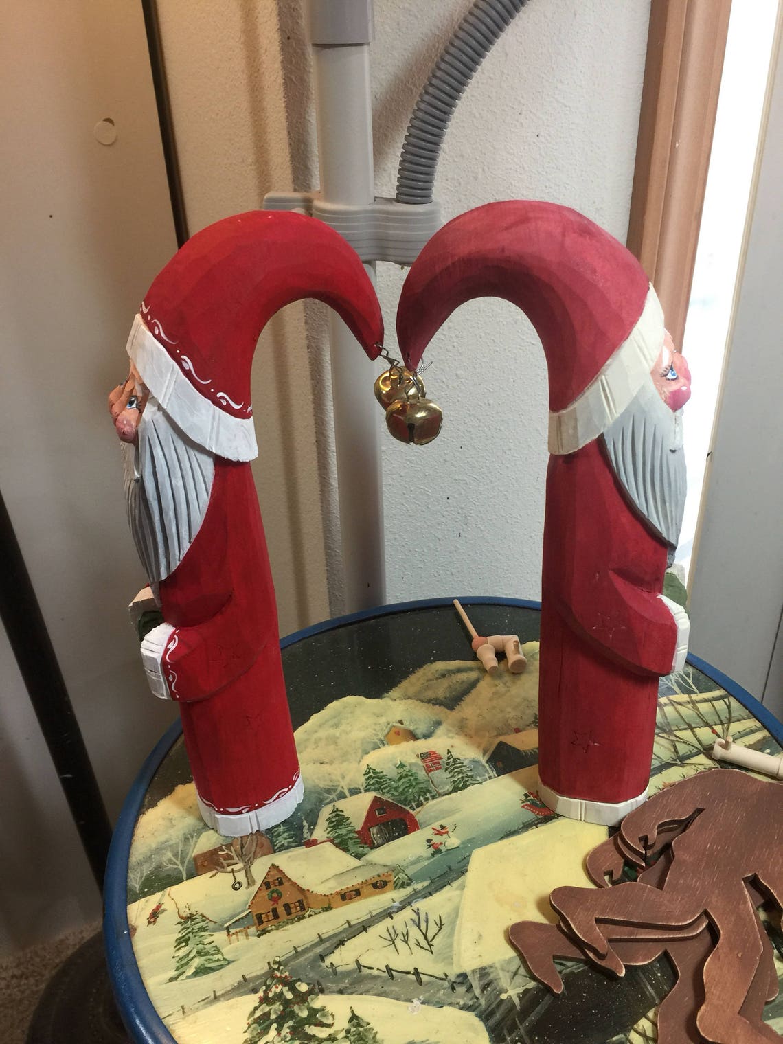 Santa Claus Walking Cane - Etsy