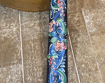 New Norwegian Rosemaled Shoe Horn