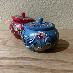 Norwegian Rosemaled Mini Box