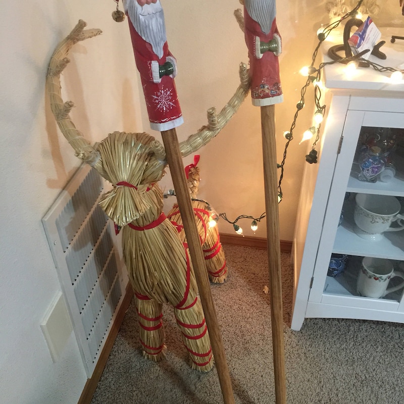 Santa Staff Santa Walking Staff - Etsy