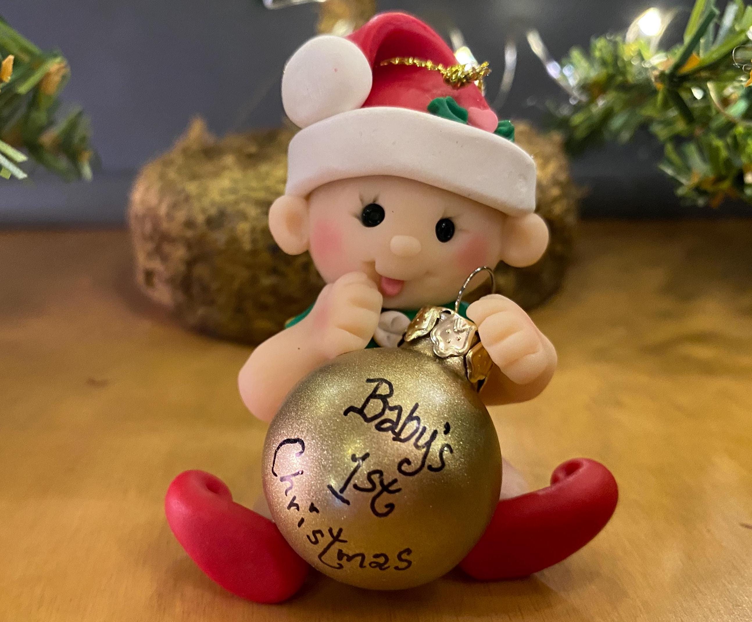 Clay Baby Ornament