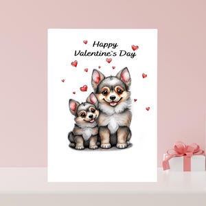 Regalo digitale di San Valentino - Dolce biglietto di San Valentino - Biglietto di auguri romantico di San Valentino - Biglietto per fidanzato, biglietto per fidanzata