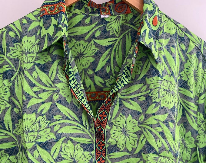Silk Button Down Shirts