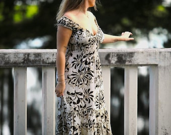 Bohemian Silk Maxi Dress, Flowy Beach Vacation Outfit, Boho Festival Goddess Gown, Wedding Bridesmaids