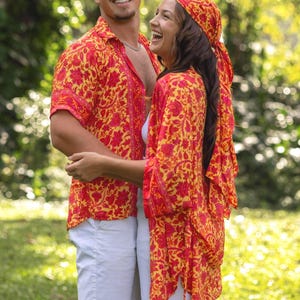 Pink Silk Kimono Robe: Long Loungewear Dressing Gown image 3