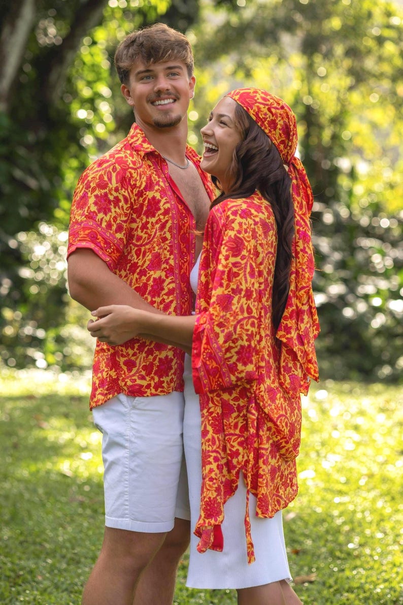 Pink Silk Kimono Robe: Long Loungewear Dressing Gown image 3