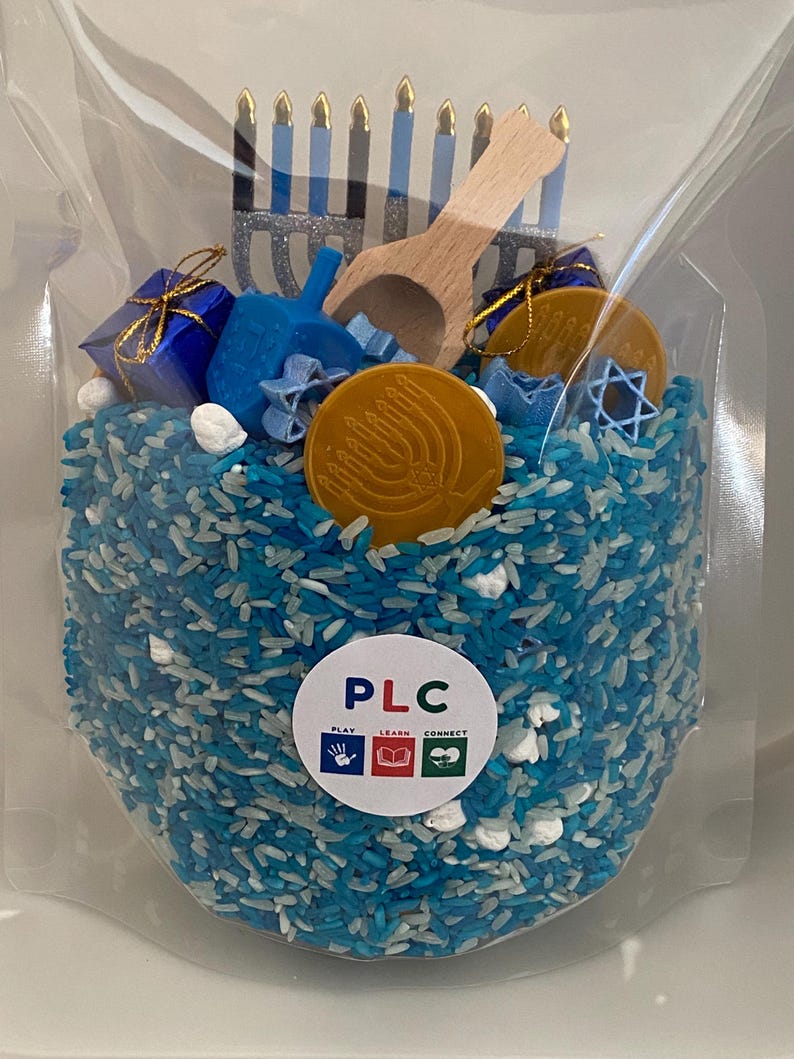 Hanukkah themed dog toys