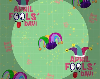 PNG Seamless File April Fool’s Day