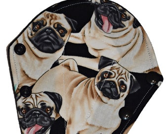 Liner Core- Pugs Reusable Cloth Thong Liner Pad- Windpro Fleece- 8 Inches