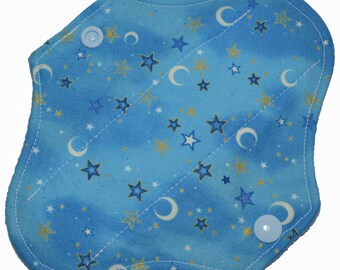 Liner Core- Blue Moon Reusable Cloth Petite Pad- WindPro Fleece- 6.5 Inches