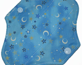 Liner Core- Blue Moon Reusable Cloth Petite Pad- WindPro Fleece- 6.5 Inches