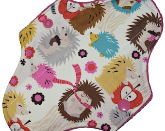 Liner Core- Hedgehog Meadow Reusable Cloth Mini Pad- WindPro 7.5 Inches (19 cm)