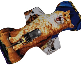 Super Core- Eclectic Cats Reusable Cloth Goddess L Pad- WindPro- 14.5 Inches