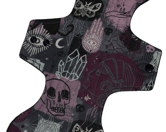 Heavy Core- Spellbound Halloween Reusable Cloth Goddess L Pad- WindPro- 14.5 Inches