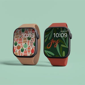 6 quadranti natalizi, quadranti per le festività, quadranti per Apple Watch, quadranti invernali