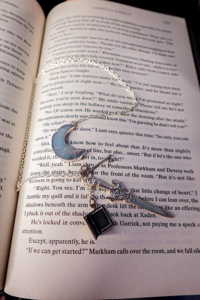 Customizable Handmade Bookmark: Chain, Ribbon, or Leather - Etsy