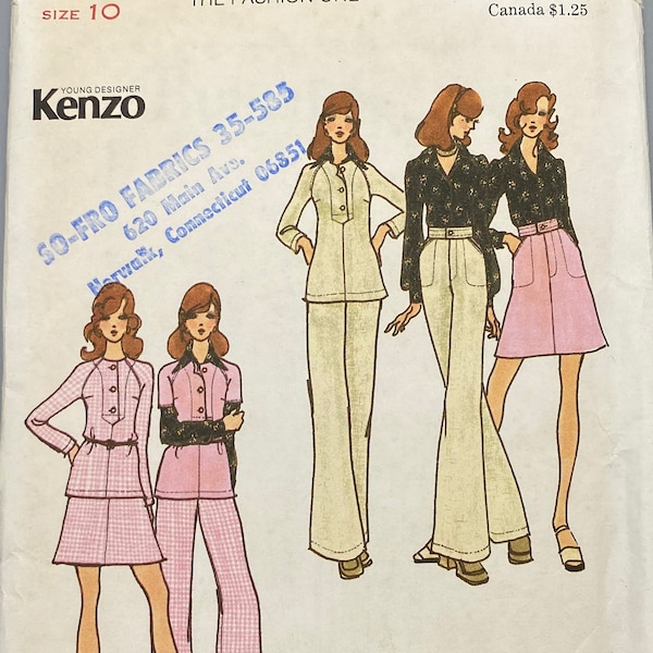 Butterick Kenzo 3030 - Etsy