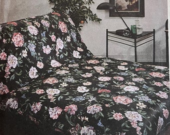 McCalls 6474 Home Decorating Futon Cover Chair Covers Uncut Sewing Pattern Shirred Panel Screen Decor Butterfly Chair