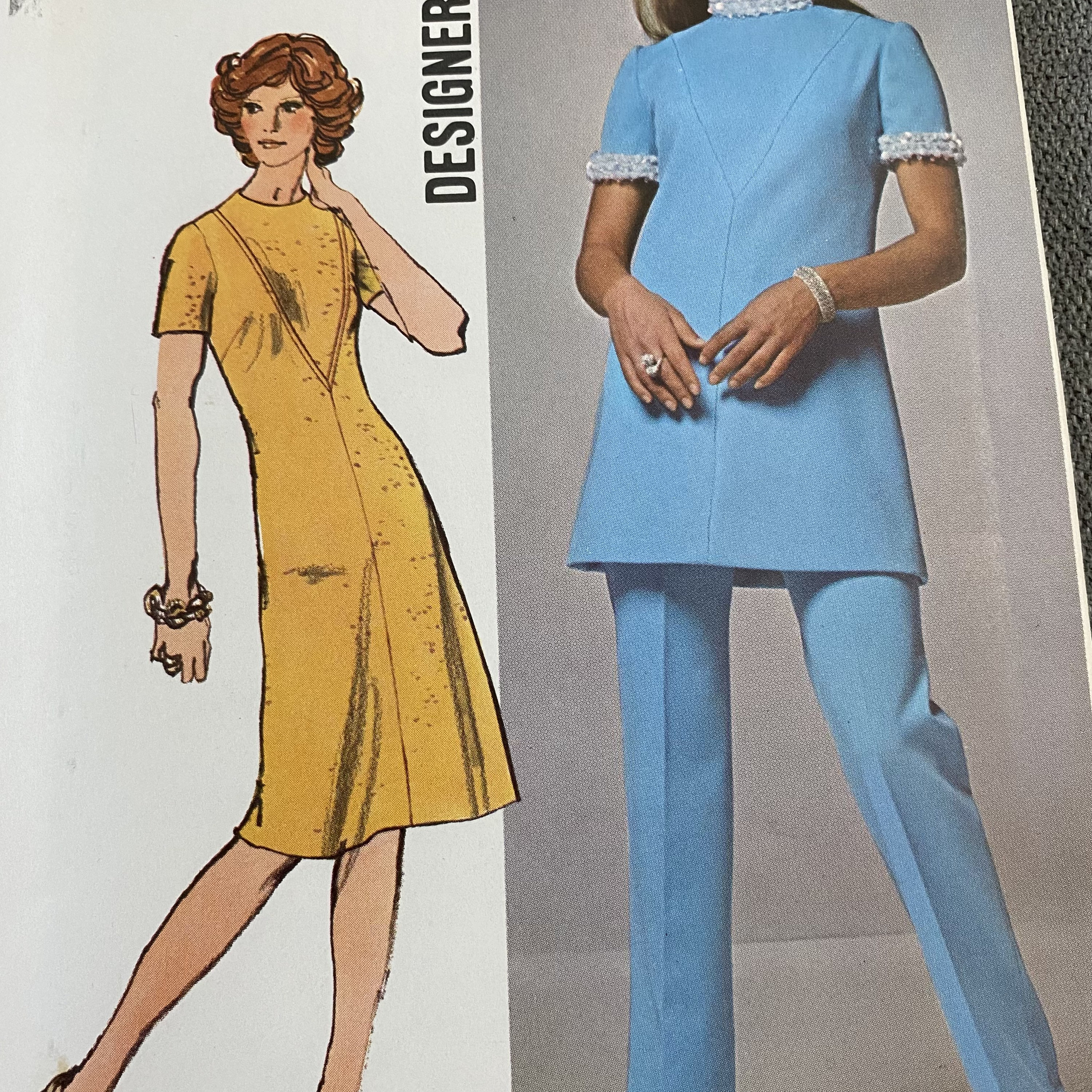 1970s Tunic and Dress Sewing Pattern, Simplicity 9710, Bust 38 Uncut - Etsy