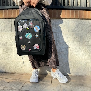 Ita Bag, Pin Display Bag, Ita Backpack, Pin Trading, Window Backpack, Removable Insert, Pin Display Laptop Backpack, Everyday Ita Backpack image 11