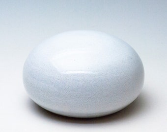 Cloudy White Wall Art / Paperweight