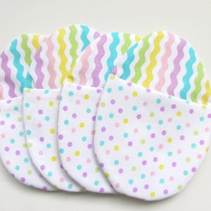 Easter Egg Silverware Holders / Gift or Treat Pockets - SET of 4 - Colorful, Fun Perfect for Easter  Egg Hunts, Easter Dinner, Brunch, More!