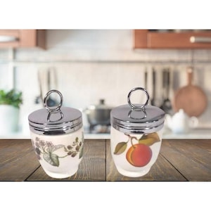 Vtg Royal Worcester Egg Coddlers – Standard & King Sizes | English Porcelain, Collectible Kitchenware - Make Great Baby Food Warmers, Too!