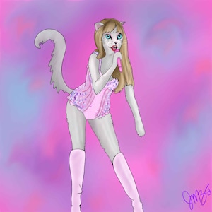 Karma is a Cat - 12x12 PRINT