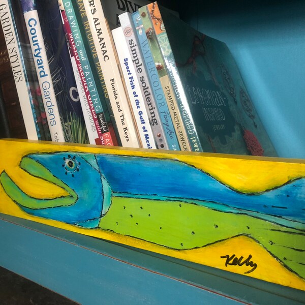 Wooden Beach Art Etsy