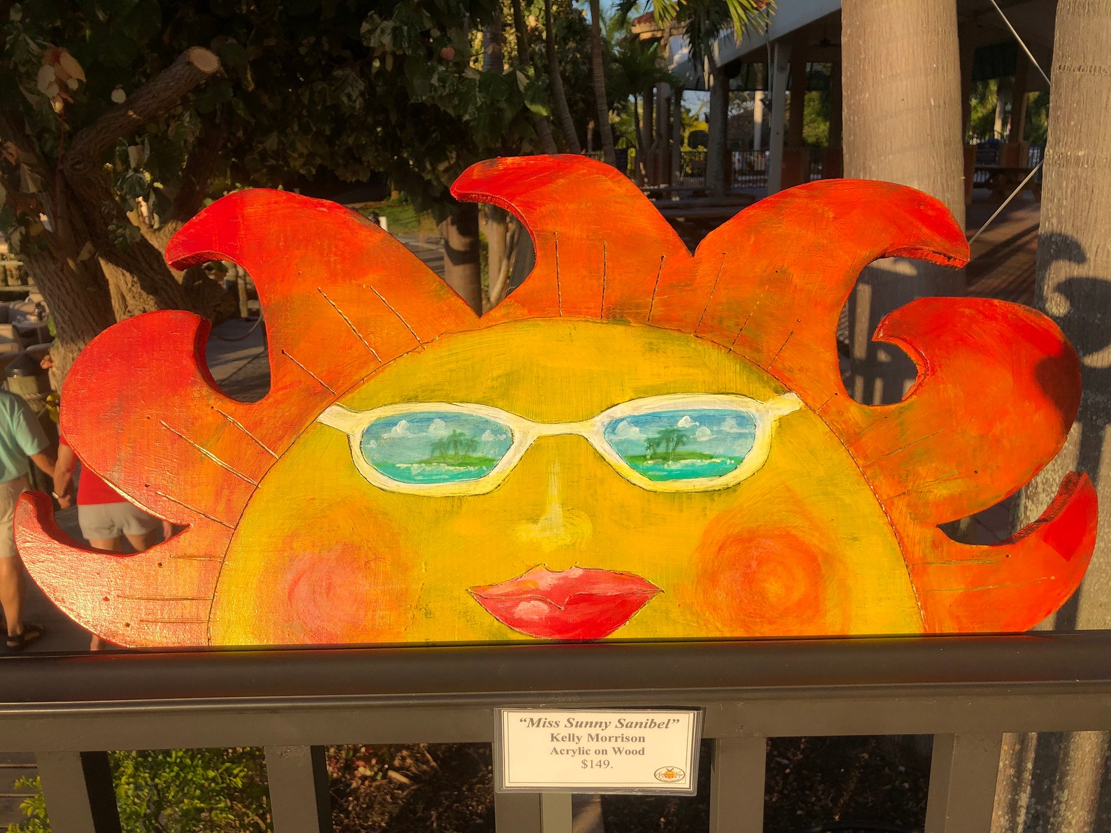 Beach Wall Decor Beached Themed Wall Art Wooden Sun Painted Etsy