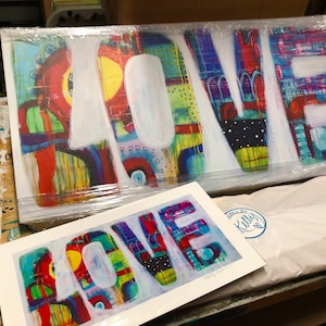 LOVE print