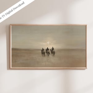 Three Wise Men - Christmas, Nativity, Frame TV Digital Download, Frame TV, Christmas