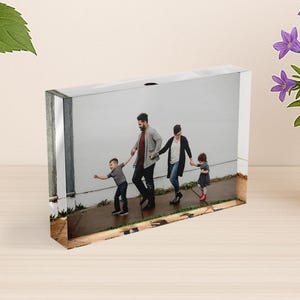 Personalized Acrylic Photo Plaque, Acrylic Photo Print, Custom Anniversary Plaque, Photo Anniversary Gift, Custom Photo Plaque, Photo Gift