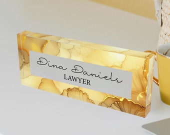 Phd Gift, Teacher Name plate, Office Decor, Desk Name Plate Custom, Name Plate for Desk, Daughter Gift, Desk Plaque