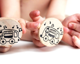 Transportation Matching Game for Kids | Vehicles Memory Game | Montessori Educational Toy | Wood Puzzle | Toddler Make a Match