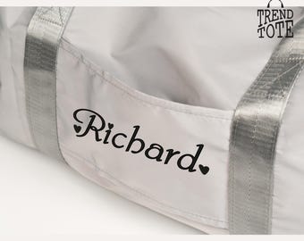 Personalized Duffle Bag: Custom Name Gym or Dance Bag