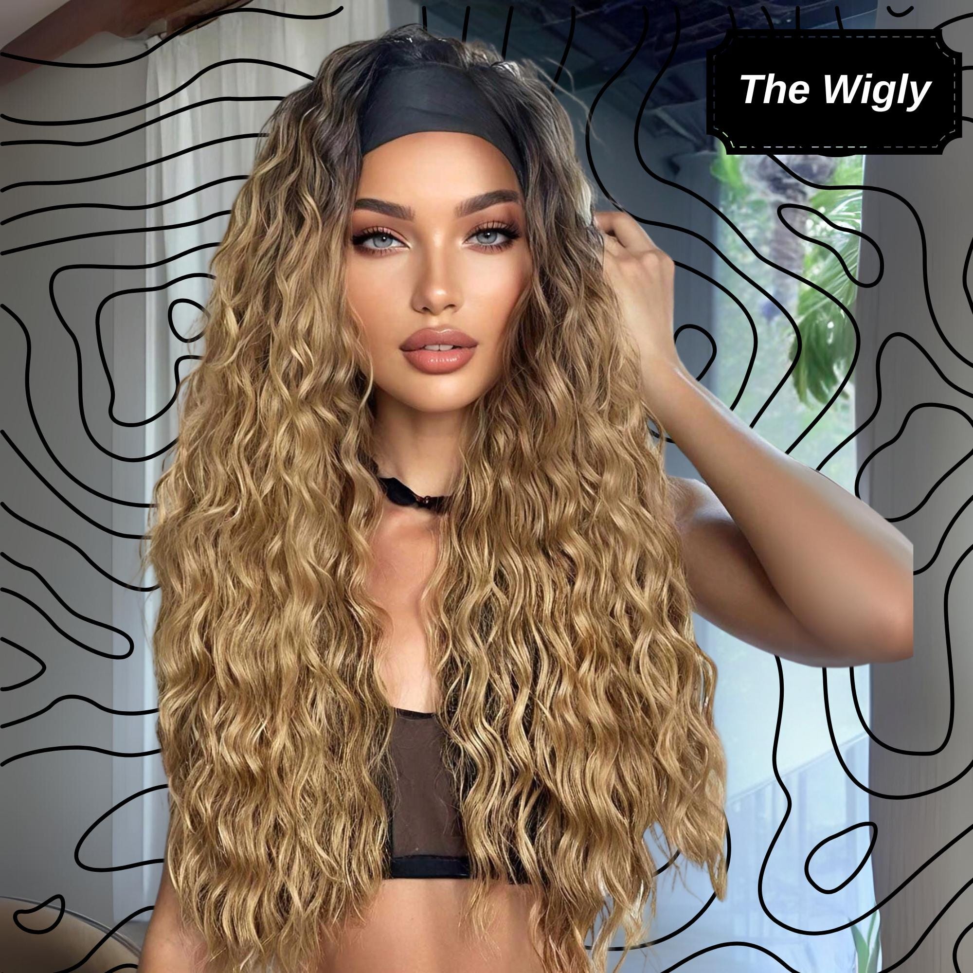 Blonde 30 Inch Wig - Etsy