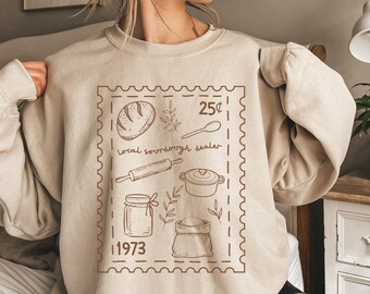 Local Sourdough Dealer Sweatshirt, Sourdough Shirt, Baking Lover Shirt, Sourdough Bread Baking Sweater, Gift for Baker, Dough Dealer Sweater