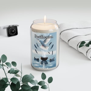 Candle, Hoodoo Voodoo Purification Candle Magic Spell, Scented Candle 13.75oz, Spell Candle, Ritual Candle, Mystical Candle, Healing Candle,