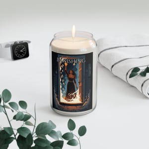Soy Candle, Banishing Spell, Hoodoo Magic Ritual, Aromatherapy Gift, Witchcraft Home Decor, Scented Votive, Occult Candle, Pagan Meditation