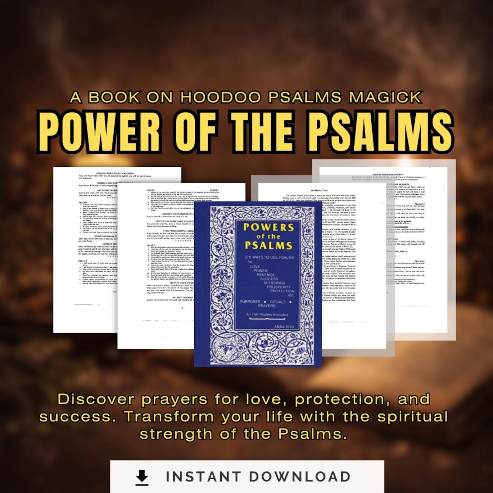Power of the Psalms by Anna Riva | Unlock Divine Blessings and Miracles ...