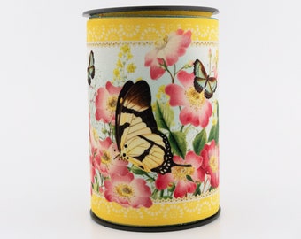 Swallowtail Butterflies French Designer Velvet Ribbon by Trolez Gwenaëlle Créations - 5 inches wide - per 1/2 meter (19.69 inches) length