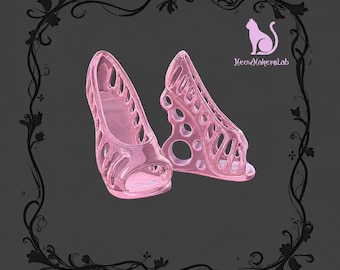 Cutout Shoes Compatible
