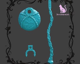 Stand in the shape of chains, for 1/6 scale (30 cm) dolls, 3D file.