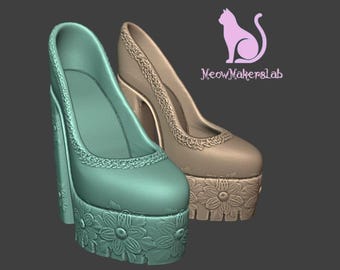 Shoes Design 10, World in Flowers