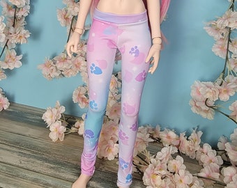 BJD SD Doll 60cm Pastel Cat heart Leggings Preorder