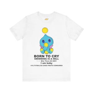 Sonic Chao Shirt Chao Garden Shirt Sonic the Hedgehog 3