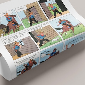 Tintin Vintage Print Poster Trendy Decor Art Aesthetic Wall Art Vertical Print Digital Download 1 Print